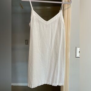 Rhythm white beach coverup dress